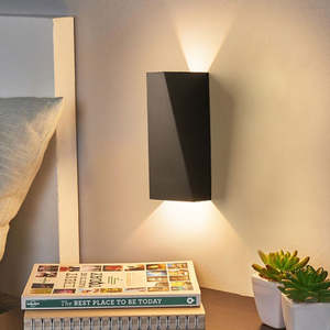 Hot Sale Modern Design Wall Sconce Living Room Bedside <b>Black</b> Indoor Iron Creative Wall <b>Lamp</b> - Product Image 1