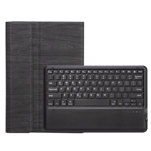 Tablet Pc Keyboard SF109 Tree Texture Mini Wireless Keyboard Leather Case for Microsoft Surface Pro 4 / 5 / 6 / 7 Tablet PC