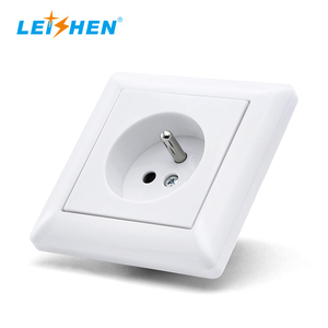 Prise murale Schuko encastrée en <span class=keywords><strong>Pologne</strong></span> standard française avec verrouillage enfant, prise intégrée intelligente 250V16A prise électrique française - Product Image 2