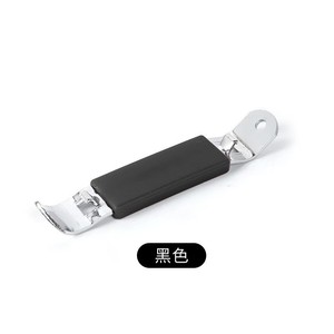 Magnetic Can Opener Black Steel Plastic Coffee Tea Tool Refrigerator Magnet Design - Product Image 1
