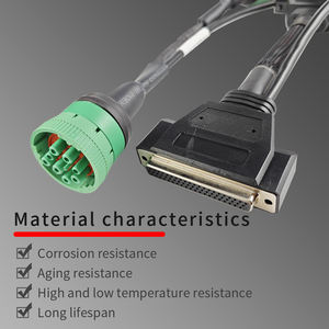重型J1939型2 Y电缆9针Deutsch插头至母Hd10-9-1939p-bp03连接器Db62公汽车卡车诊断电缆 - Product Image 3