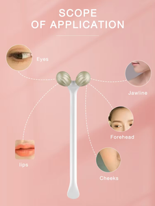 <span class=keywords><strong>Mini</strong></span> masseur <span class=keywords><strong>à</strong></span> rouleau pour le visage et les yeux pour soulager les rides et les poches - Product Image 5