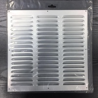 Grille de ventilation en aluminium de taille personnalisée 9x6 pouces anodisé conduit de grille d'air à vendre