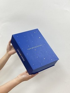Caja de regalo de tapa magnética de gran tamaño resistente más grande de Venta caliente para clínica estética diseño personalizado y cajas de logotipo para embalaje - Product Image 3