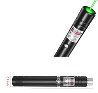 Pointeur Laser Vert Haute Puissance Longue Portée, 3000 Mètres, Stylo Laser Vert pour Randonnée, Jouet Laser Chat, Recharge USB, Lumière Verte