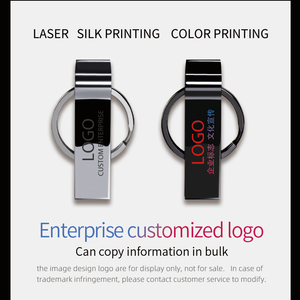 Clé <span class=keywords><strong>USB</strong></span> 2.0 en métal de 16 Go avec logo personnalisable avec garantie d'un an et puce Flash de classe A - Product Image 3