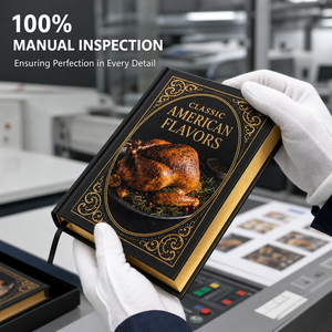 Libro di Ricette di Lusso con Copertina Rigida e Stampa in Lamina, Certificato FSC, Stampa di Libri di Cucina per Regno Unito e UE - Product Image 1