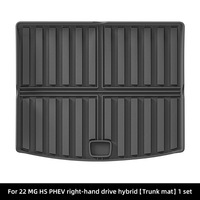 Tapis de sol et tapis de coffre en TPE pour MG HS PHEV 2022 - Accessoires de voiture imperméables sur mesure