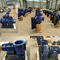 Unit Pompa Aliran Campuran 8 Inci Sistem Terpadu untuk Irigasi Pertanian, Drainase Banjir, dan Transfer Air Pompa Aliran Campuran