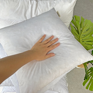 Coussins et oreillers décoratifs 55x55CM pour la maison 	 Coussins en plumes de canard gris - Product Image 2