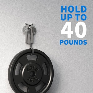 Crochets à griffes robustes non endommagés pour peintures d'art Miroirs Photos et affiches Tentures murales sur cloison sèche Fabrication de tôle - Product Image 4