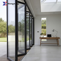 Puerta Plegable de Marco Estrecho, Puerta Plegable Resistente, Puerta Plegable Insonorizada, Puerta Plegable Impermeable, Resistente a Impactos