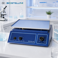 Agitateur orbital numérique BIOSTELLAR DSR-22 pour cartes de test RPR et mélange de lamelles de laboratoire, moteur sans balais 40-350 tr/min, mélangeur de laboratoire