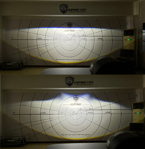 GPNE F9 Nuevo 12V 3 Pulgadas Bi LED Lente Proyector Luces antiniebla Amarillo Blanco para automóvil - Product Image 4