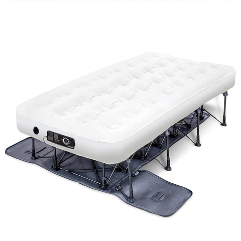 BS-32 Holes Airbed With Pump OEM Inflatable Air Bed Mattress Blow up Air Mattress Airbed Mattress