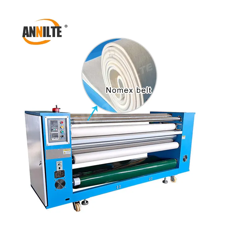 Annilte Calendar Heat Press Transfer Printing Machine Nomex Blanket Felt For Roll To Roll Heat Press