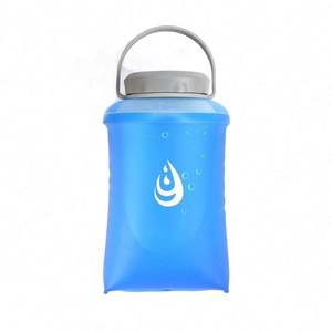 FREE SAMPLE BPA FREE TPU 0.8 Liter 1.0 Liter 1.5 Liter Camping Soft <b>Water</b> <b>Bottle</b> - Product Image 6