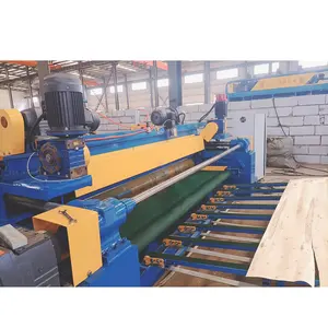 4Ft CNC Veneer pengupas dan mesin pemotong untuk pembuatan kayu lapis