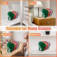 Support de Présentation pour Casquettes en Acrylique Transparent Personnalisé, Organisateur de Casquettes de Baseball Durable, Étagère de Rangement pour la Maison, la Chambre et le Placard