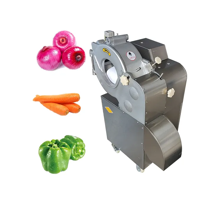 Máquina Cortadora automática de cubos de zanahoria vegetal de 1000kgh de acero inoxidable 304, máquina cortadora de patatas en cubitos de cebolla