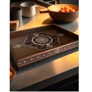 Bandeja para Servir de Hueso Auténtica Fabricada en India, Diseño Rústico, Acabado Tallado a Mano para Uso en la Cocina, Disponible al Mejor Precio - Product Image 3