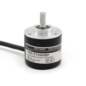 Encodeur rotatif Koyo TRD-2T2500BF 10,8-26,4 Vcc, photoélectrique incrémental à arbre plein avec câbles de sortie - Product Image 1