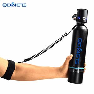 QDWETS Portable Diving Oxygen Tank Safety Rope High Pressure Aluminum Alloy Snorkel Use - Product Image 4
