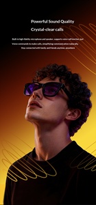 Gafas Inteligentes 2026 con Cámara de 8.0MP, Grabación de Video 1080P Antivibración, Llamadas Inalámbricas, Música, Reconocimiento de Objetos por IA, Lentes Púrpuras - Product Image 3