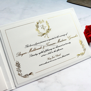 Nouvelles Cartes d'Invitation <span class=keywords><strong>de</strong></span> <span class=keywords><strong>Mariage</strong></span> Uniques et Abordables, Style Pochette Gaufrée, Cartes d'Invitation d'Anniversaire Personnalisées, Cartes <span class=keywords><strong>de</strong></span> <span class=keywords><strong>Remerciement</strong></span> - Product Image 3