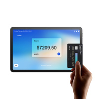 Tablet Android NFC 12 Inci untuk Troli Belanja Pintar, Tablet Troli Belanja NFC dengan Pemindai untuk Pembayaran Mandiri di Supermarket