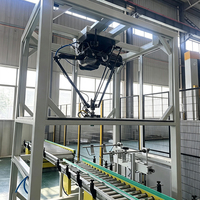 Robot de ramassage haute vitesse pour petits articles tels que les sachets de biscuits, les sacs de pain et les sachets de noix