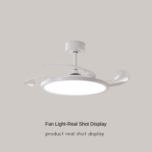 โคมไฟเพดานตกแต่งบ้านแบบอัจฉริยะสำหรับห้องนอนห้องนั่งเล่นโคมไฟติดเพดาน LED ทรงสี่เหลี่ยมควบคุมระยะไกล - Product Image 1