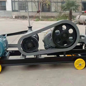 Four-Gear Double Cylinder Double Variable Grouter Slurry Delivery High Gasoline Double Grouting Pump - Product Image 2