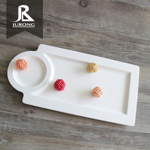 Ensemble de vaisselle écologique Rectangle, pièces, plateau en plastique, assiettes grises indiennes, vente en gros - Product Image 2