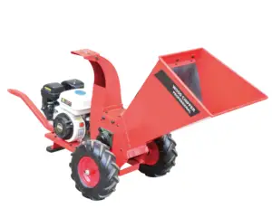 Garden Tree Branch Crusher Machine Chipper Shredder for Sale Electric Wood HEN Power Origin Cutting Type Speed Product Min Place