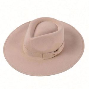 Sombrero Fedora de Lana 100% para Hombre y Mujer, Ala Ancha, Venta al Por Mayor - Product Image 1