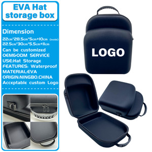 Biểu Tượng Tùy Chỉnh EVA Đầy Màu Sắc Trong Suốt Hat Túi Thân Thiện Với Môi Không Thấm Nước Schoolbag Cho Trẻ Em Thiết Kế Mới Mũ Bóng Chày Trường Hợp Cho Các Trường Học - Product Image 6