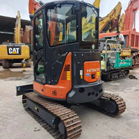 Excavator Crawler Bekas Hitachi Zaxis ZX35-5N 3.5 Ton Mini dengan Attachment, Mesin Hidrolik, Gearbox, dan Motor