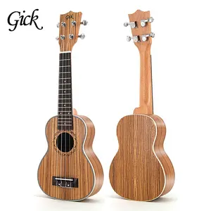 Đàn Ukulele Gỗ Ngựa Vằn 21 Inch