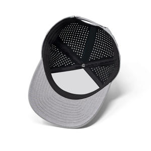 Casquette de baseball personnalisée à <span class=keywords><strong>5</strong></span> panneaux Casquette de <span class=keywords><strong>golf</strong></span> Gorras imperméable, vierge, découpée au laser et percée de trous Casquette de <span class=keywords><strong>golf</strong></span> perforée en caoutchouc à <span class=keywords><strong>5</strong></span> panneaux - Product Image 4