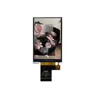 Écran LCD TFT 3,5 pouces avec écran tactile capacitif 320x480 262K couleurs Interface MCU Pilote ST7796U Rétroéclairage LED 300 Nits de luminosité