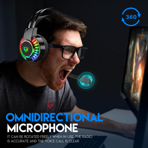 Auriculares para Juegos con Micrófono Luminoso RGB G605 para Xbox <span class=keywords><strong>One</strong></span>, Nintendo Switch y Computadora Portátil - Product Image 4