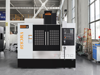 Centre d'usinage vertical CNC VMC850 avec commande GSK/FANUC, BT40, usinage automatique