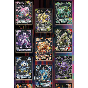 PY Wholesale Haute Qualité Carte de collection <span class=keywords><strong>Poki</strong></span> Pika-ch en métal texturé, Fan Art, Jeu de société personnalisé, Blind Box limitée, Comic - Product Image 4