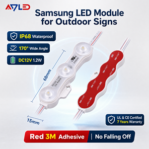ADLED 1.2W DC12V LED Module IP68 Waterproof For 8-20cm Depth <b>Light</b> <b>Boxes</b> And Letters Outdoor Use - Product Image 2