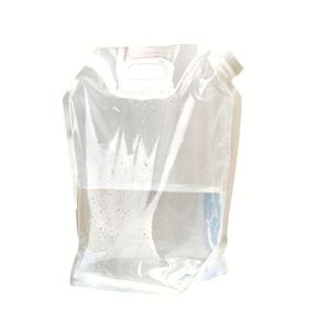 Custom <b>5L</b> Collapsible Plastic Beer Beverages Storage Container <b>Water</b> Carrier Tank Spout Bag for Camping Hiking Emergency - Product Image 3