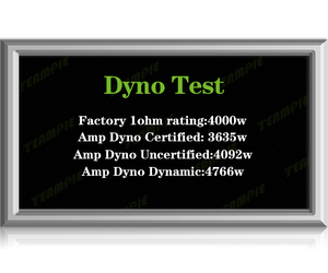 OEM Auto Electronics Amplificateur de caisson de basses de voiture Classe D Corée 4000W 1 OHM RMS <span class=keywords><strong>TP</strong></span>-4000.1D - Product Image 3
