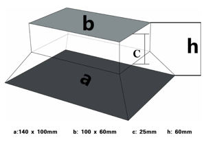 Bloc en caoutchouc LQ1013013 pour élévateurs à ciseaux et bloc de surélévation pour élévateur de voiture portable - Product Image 6