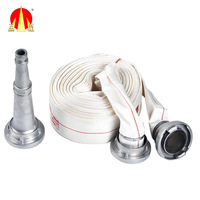 Tuyau d'incendie en toile durable haute pression de 2 pouces avec une pression de travail de 1,6 MPA pour les équipements et accessoires de lutte contre l'incendie