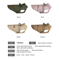 Abrigo para Mascotas, Impermeable, Cortavientos, Ropa de Lujo para Perros, Abrigo Cálido para Dachshund, Color Sólido, Patrón para Clima Frío, Transpirable